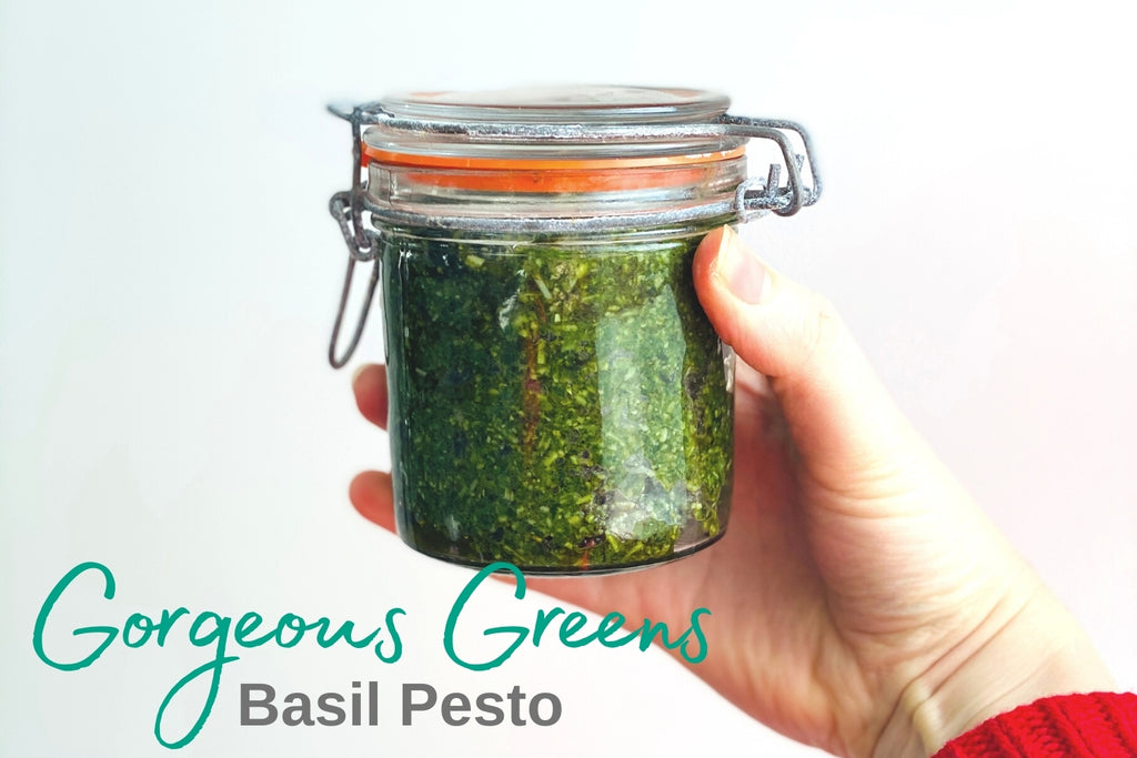 Gorgeous Greens Basil Pesto