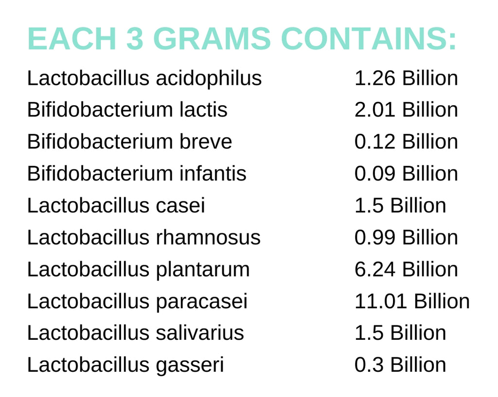 Broad Spectrum Probiotic - Coconut Plus - 3 pack