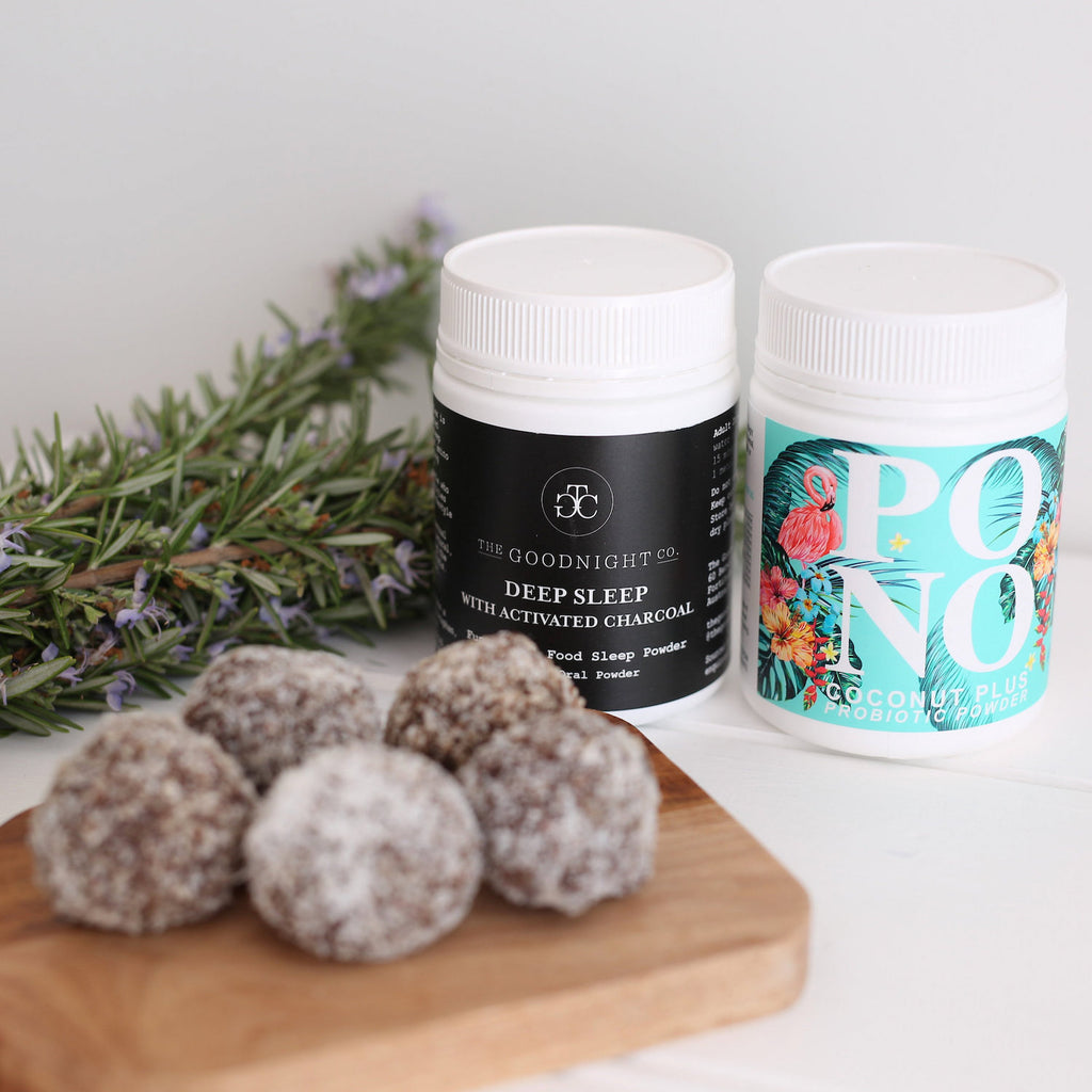 Coconut Probiotic Bliss Balls - For a good night's rest